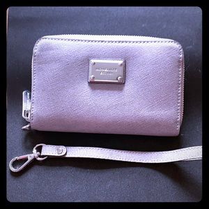 Michael Kors zip around wristlet